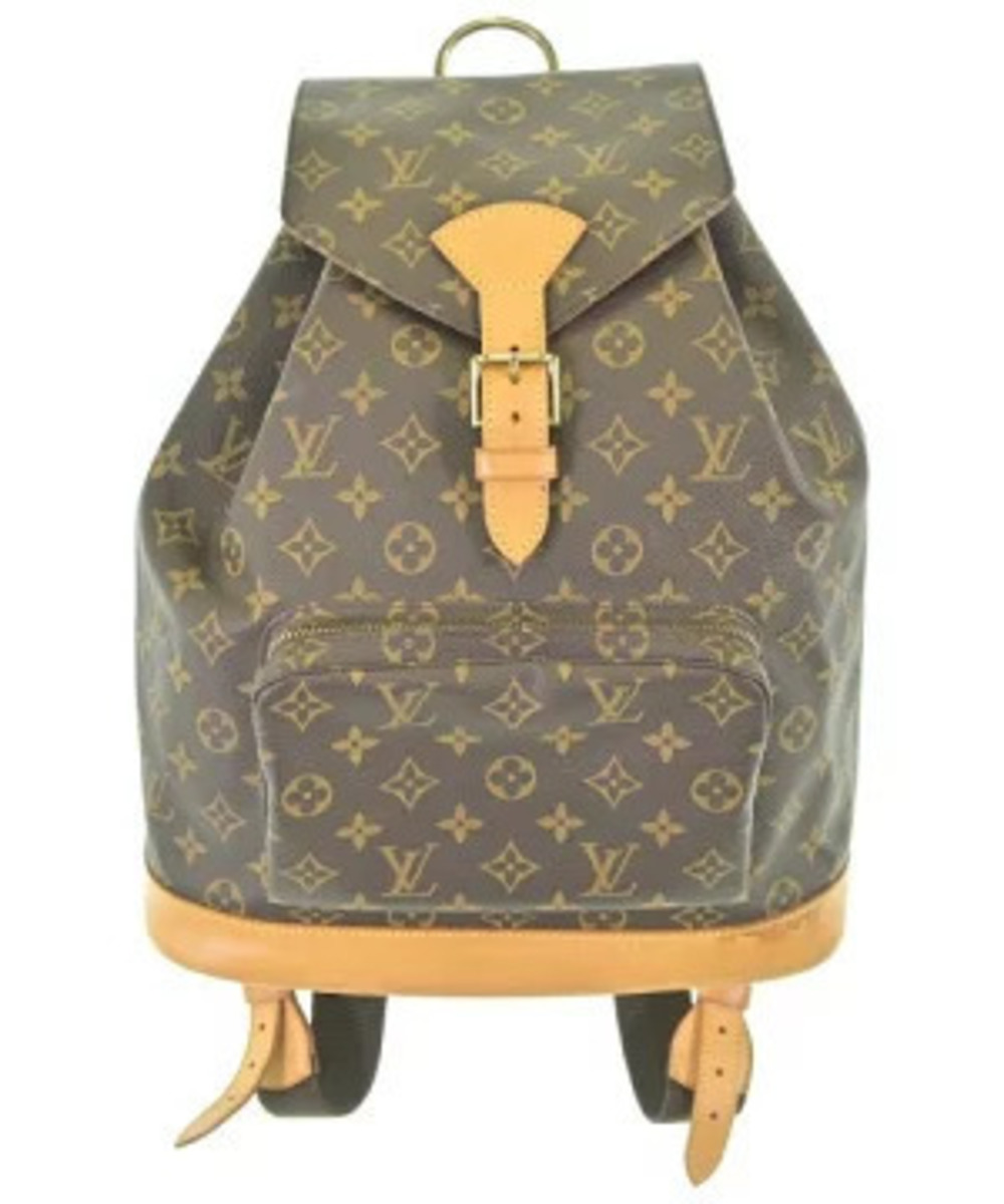 Louis Vuitton Backpack Rucksack Brown All over Clothing
